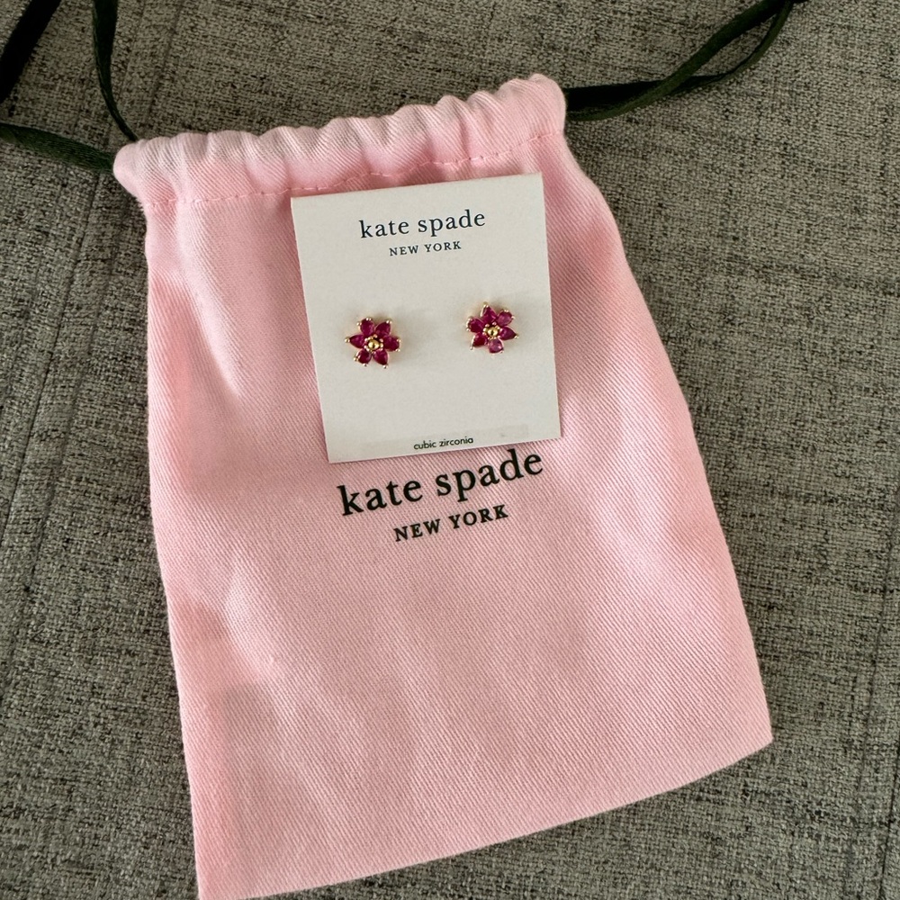 Kate spade cubic zirconia earrings